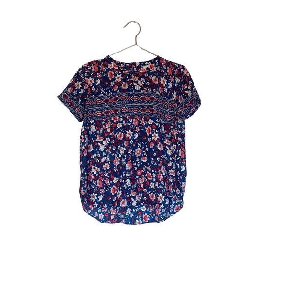 Loft Floral Blouse - Women's Size XS - Excellent Condition - Picture 1 of 5